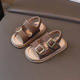 6 Months to 3 Years Men's Baby Sandals Summer Non-slip Toddler Explosions-Brown