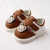 0M-18Months Boys & Girls Soft Bottom Shoes Lightweight Single-Layer-Brown