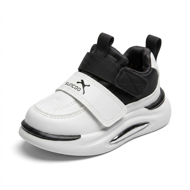 1-9 Year Girls & Boys New Arrival Sneakers-Soft, Safe & Durable-Black